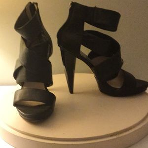 Black MK heels